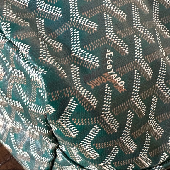 GOYARD Saint Louis PM Tote Bag Green - Picture 11 of 13